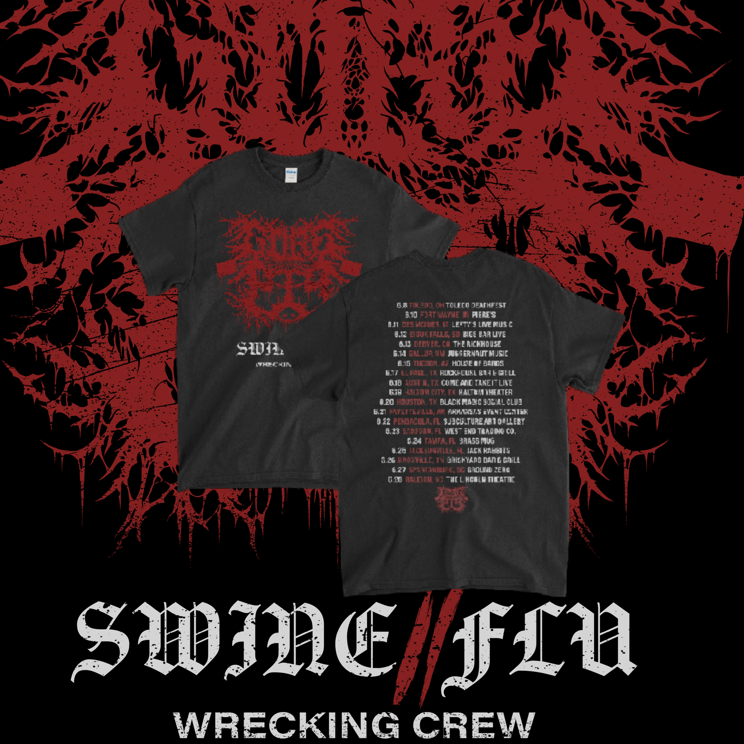 Tour Date Tees